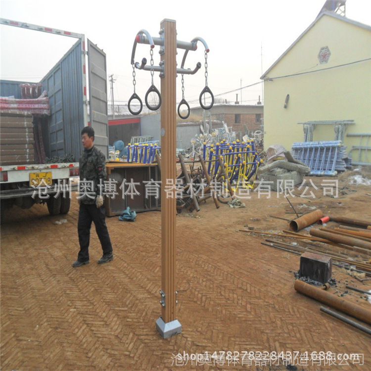 塑木健身路径 室外公园健身器材体育用品 腰背按摩器学校用品(图14) undefined