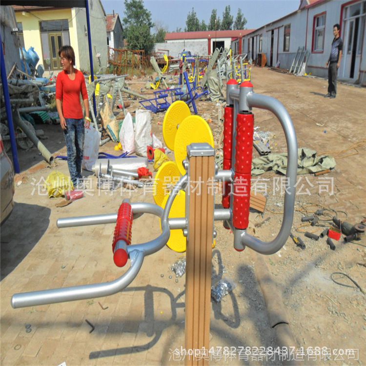 塑木健身路径 室外公园健身器材体育用品 腰背按摩器学校用品(图17) undefined