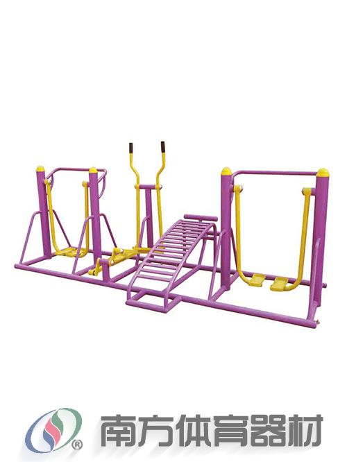 组合训练器蔡 公园健身器材